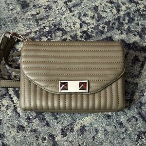 Stylish Olive Quilted Shoulder Bag